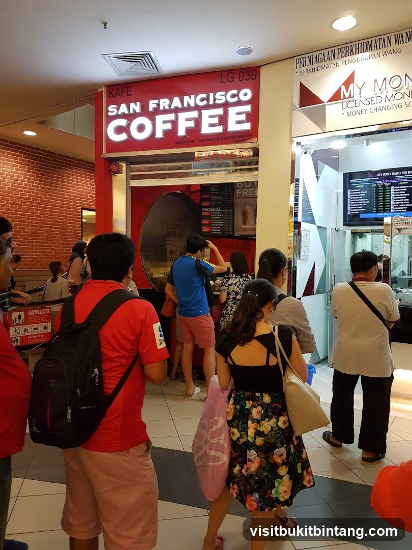 San Francisco Coffee @The Gardens Mall