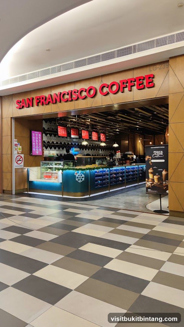 San Francisco Coffee @The Gardens Mall