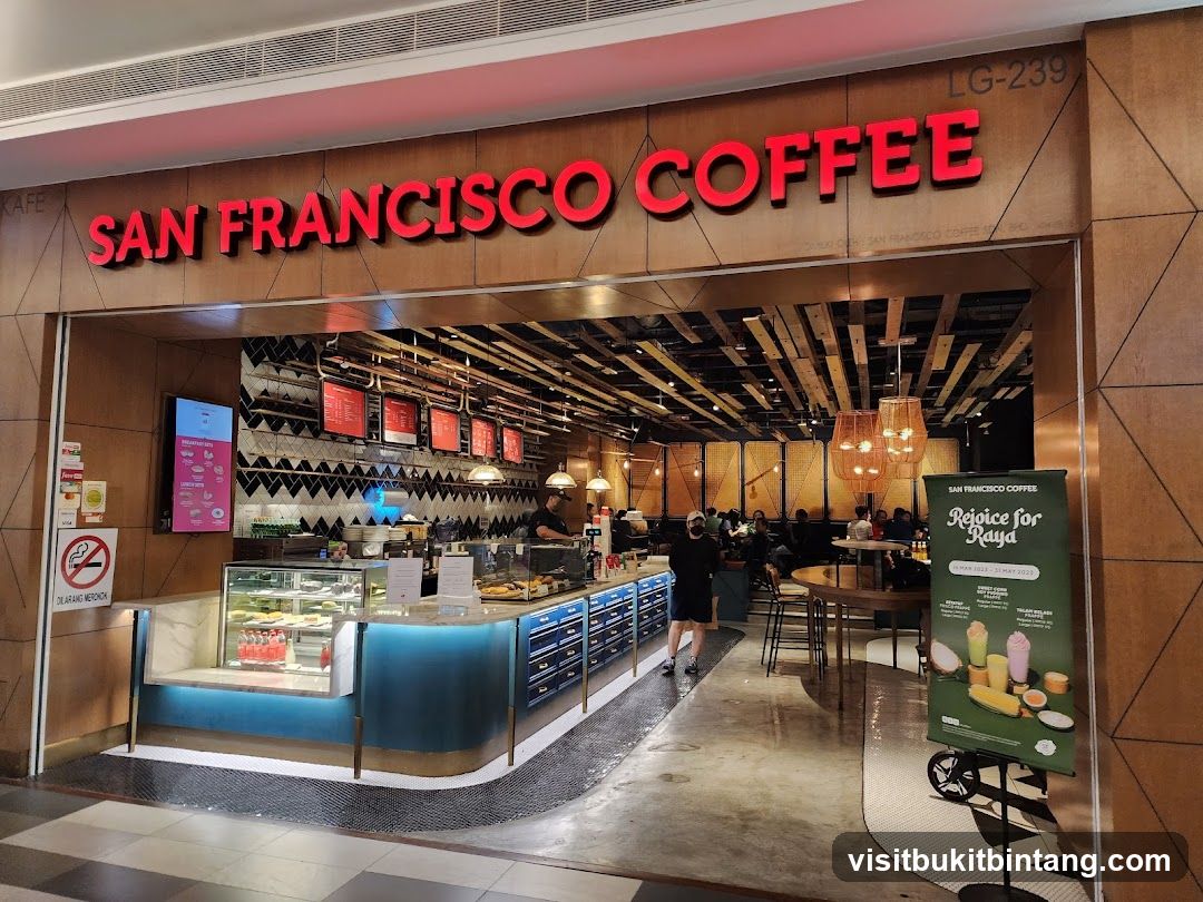 San Francisco Coffee @The Gardens Mall