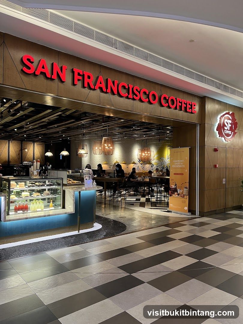 San Francisco Coffee @The Gardens Mall