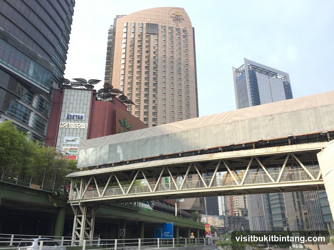 Gardens Hotel and Robinsons Department Store