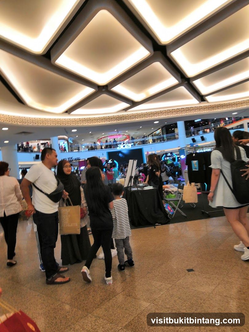People in a Mall