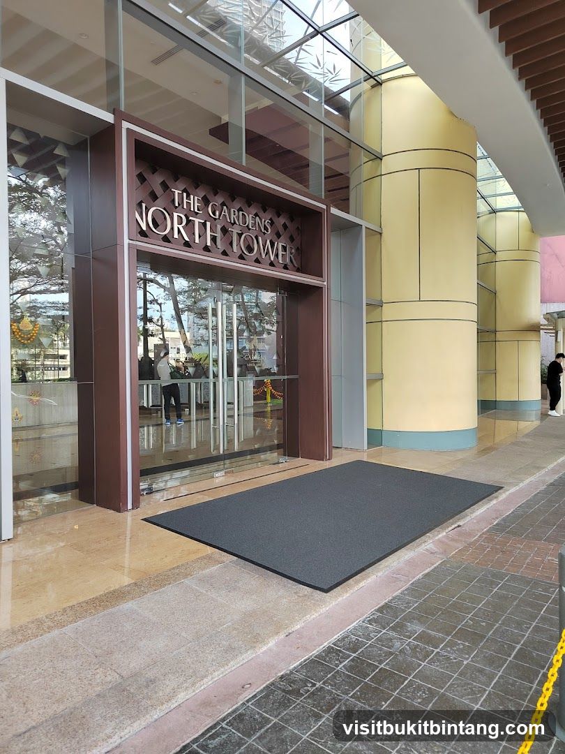 The Gardens North Tower Entrance