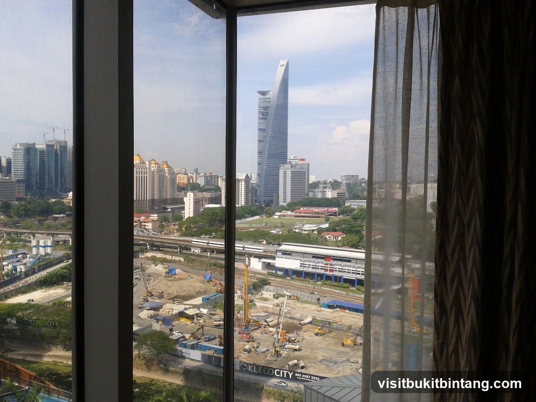 Cityscape View from Window