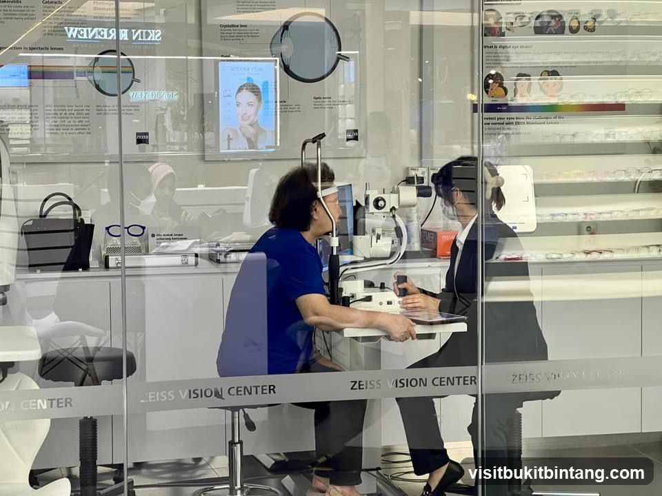 Eye Examination at Zeiss Vision Center