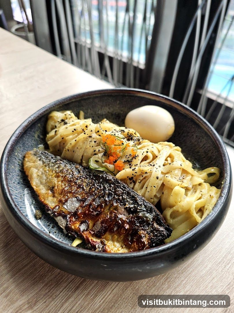 Fish and Noodles Dish