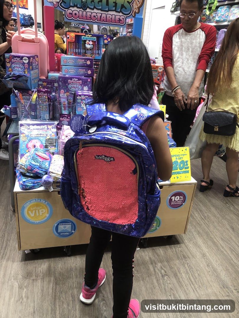 Smiggle Collectables Display