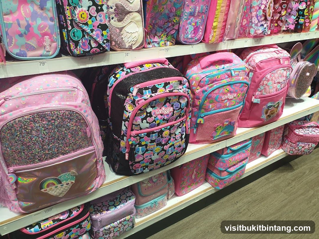 Smiggle Backpacks and Lunchboxes