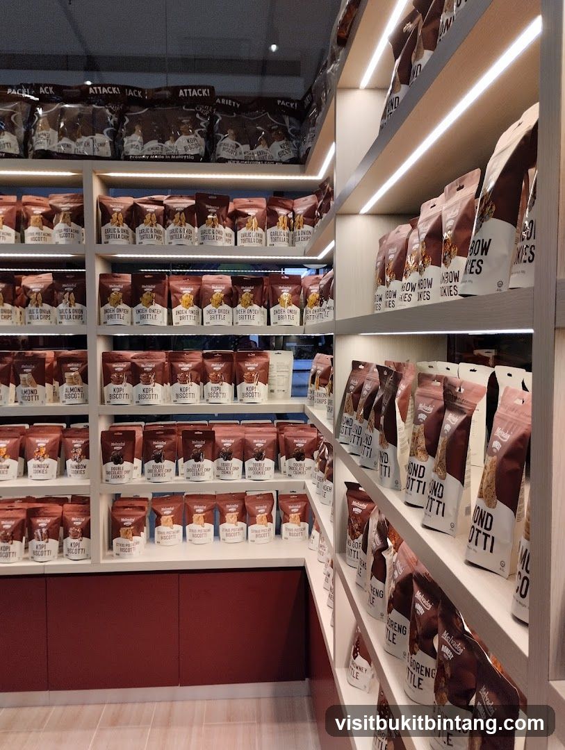 Snack Store Shelves
