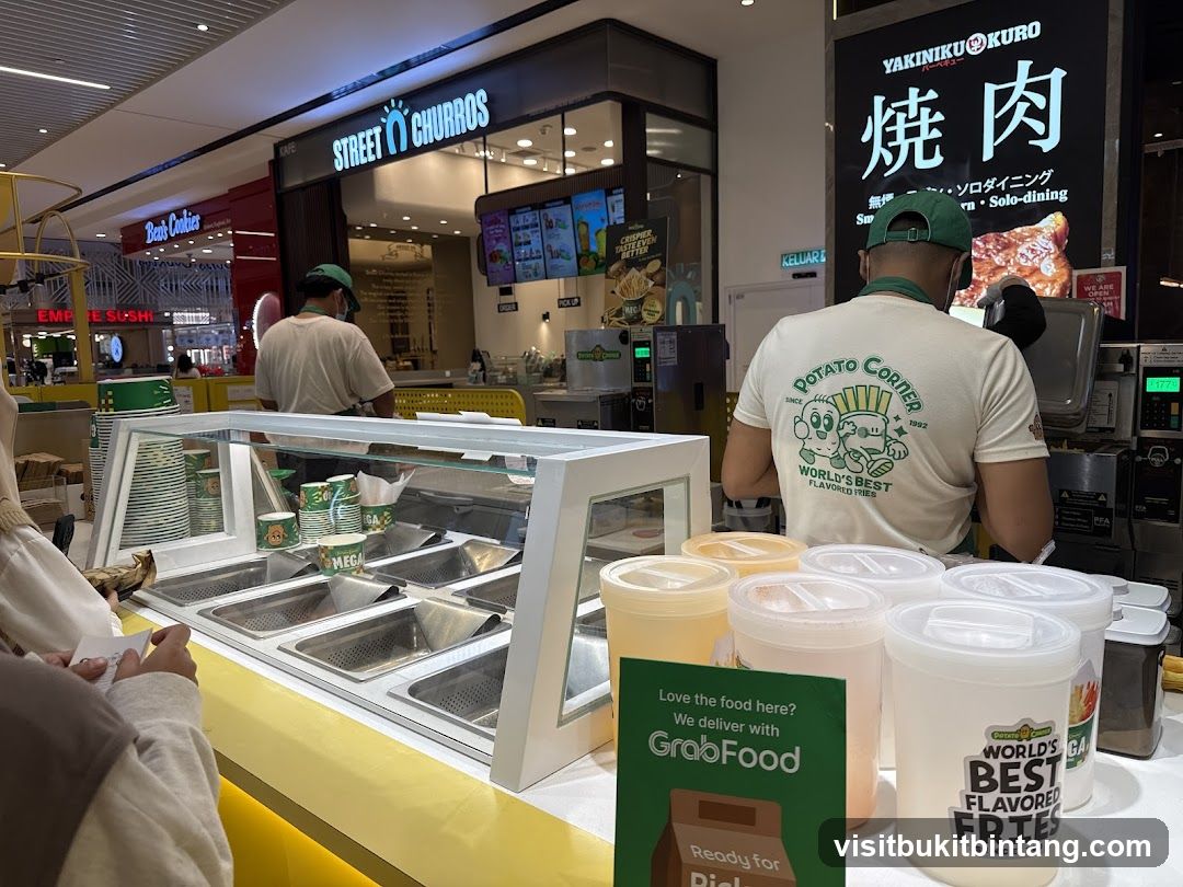 Food Court Scene