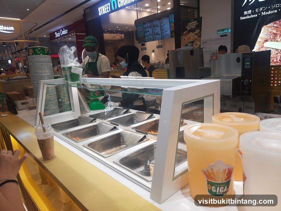 Street Churros Counter