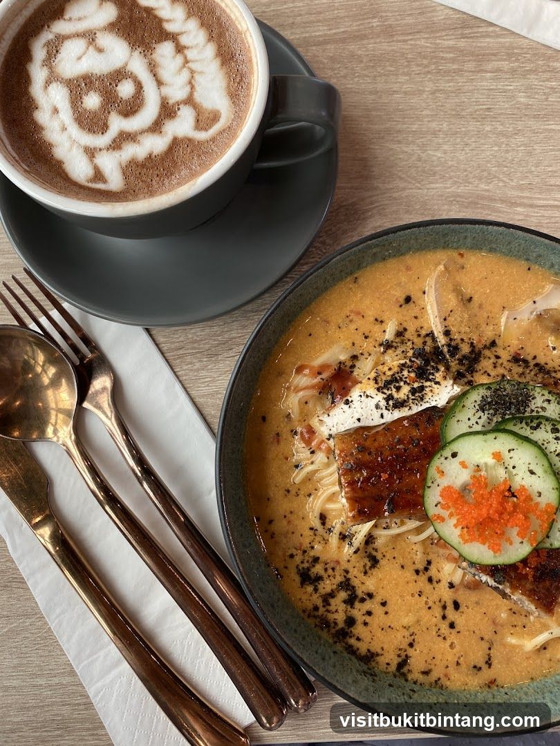 Noodle Soup and Coffee