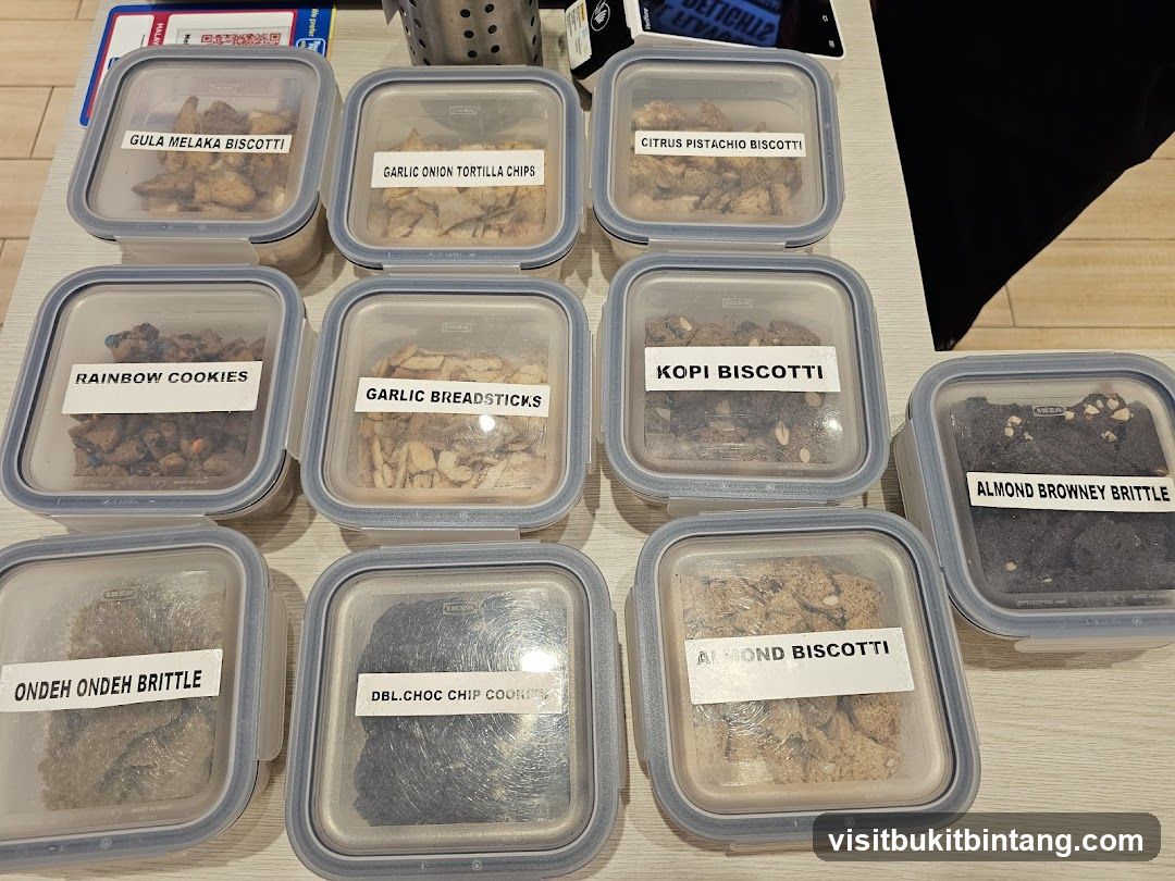 Assortment of Cookies and Biscuits