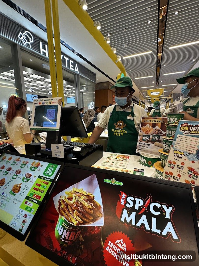 Potato Corner Counter
