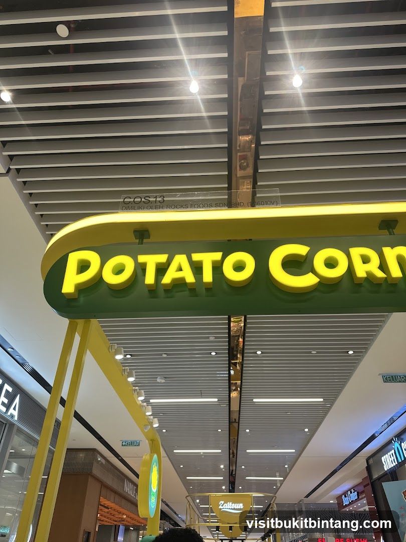 Potato Corner Sign