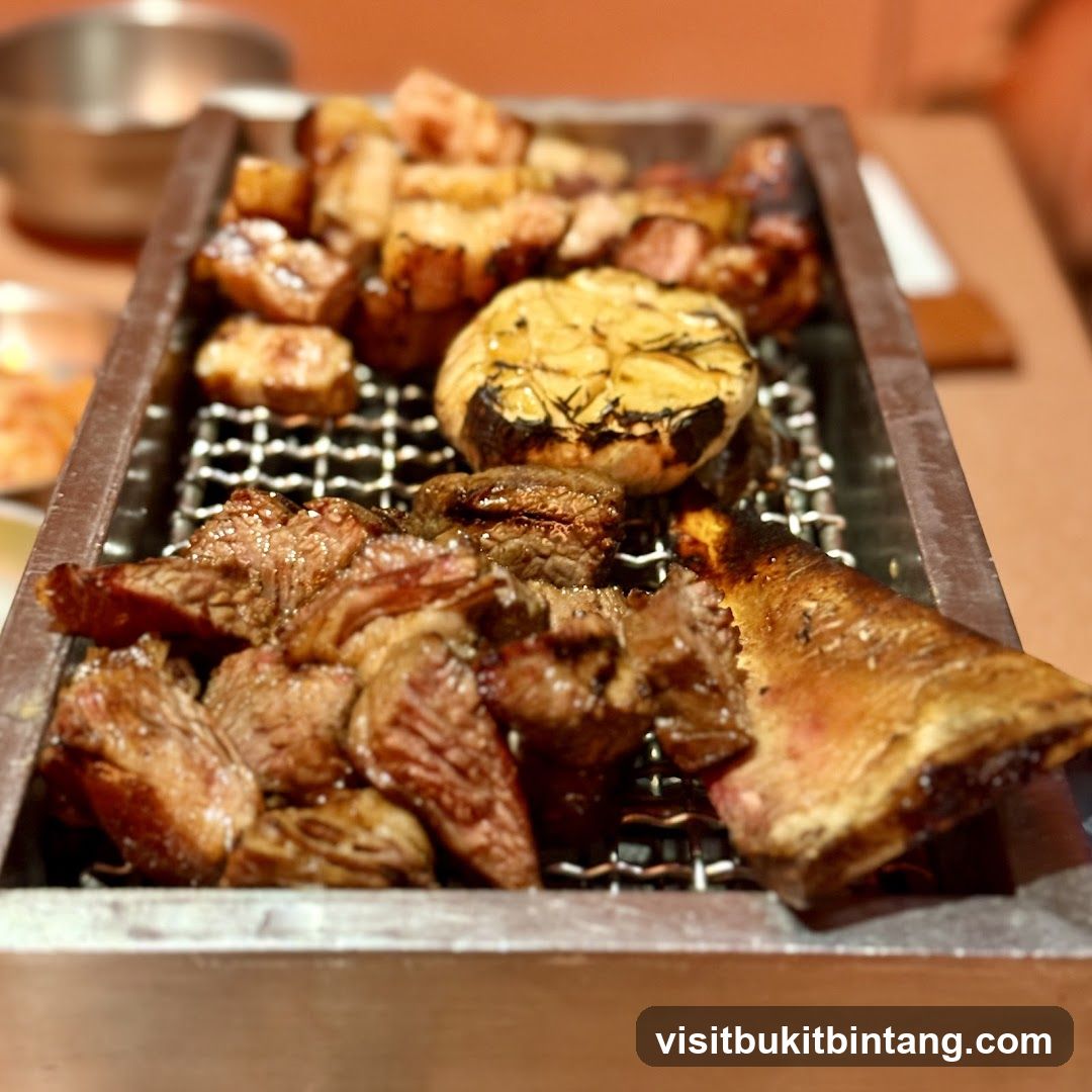 Grilled Meats and Garlic