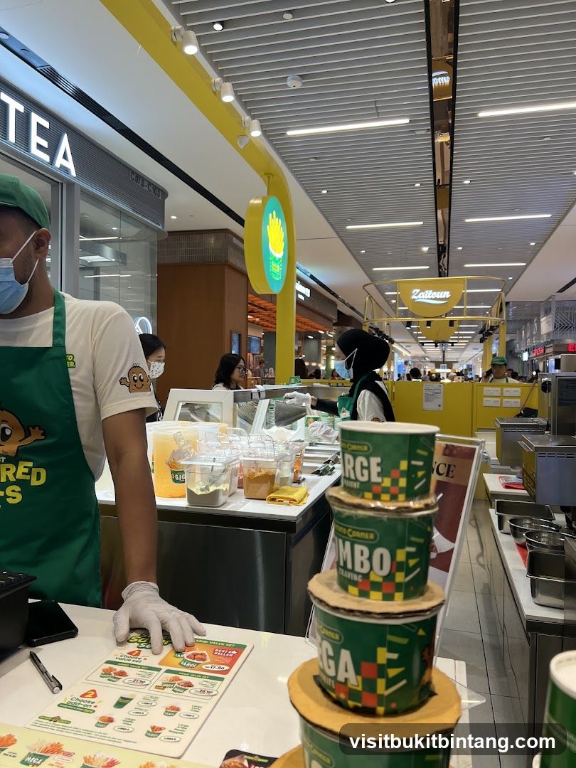 Fast Food Counter