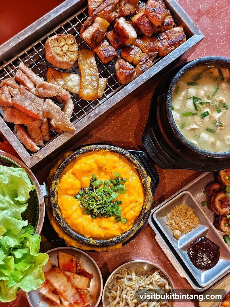 Korean BBQ Spread