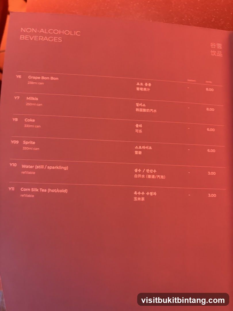 NON-ALCOHOLIC BEVERAGES
