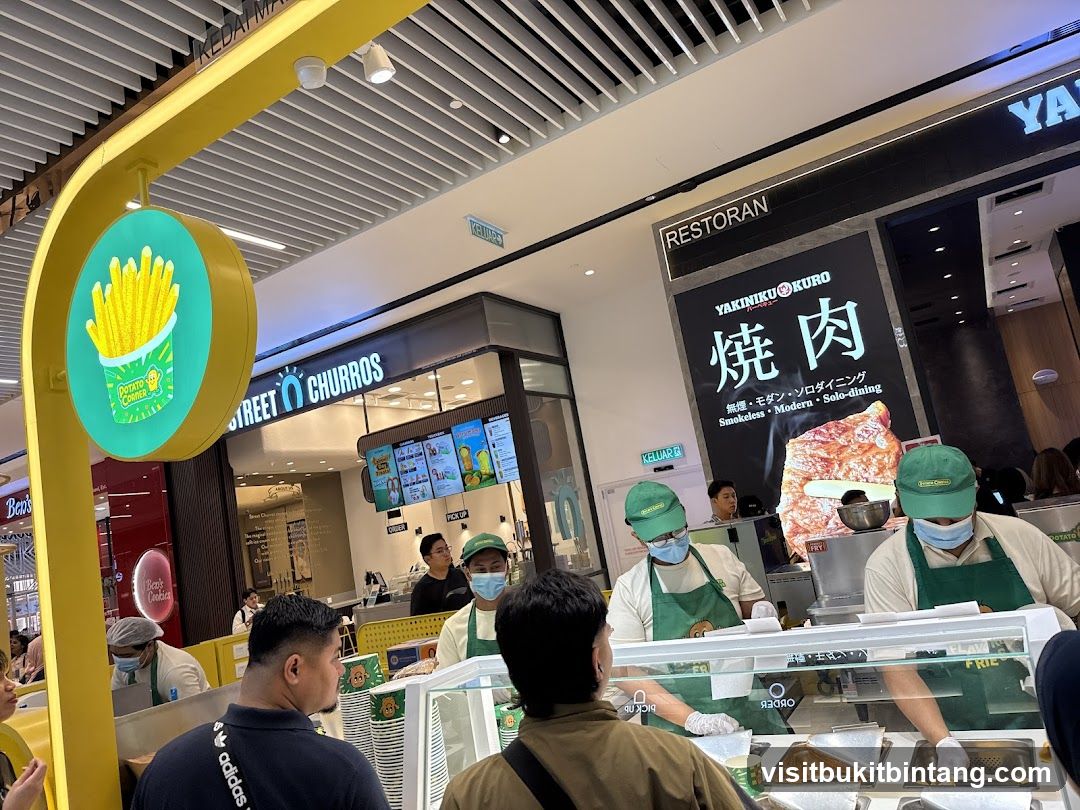 Food court stalls
