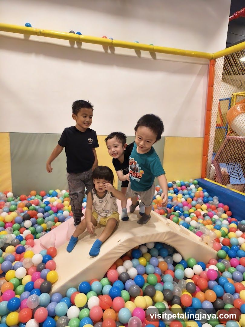 Kids in Ball Pit