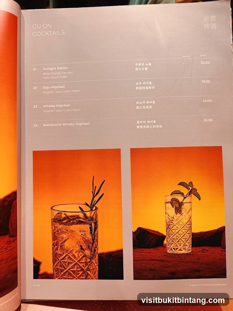 GU ON COCKTAILS
