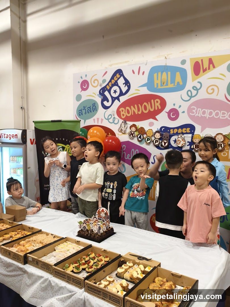 Children's Party with Dessert Table