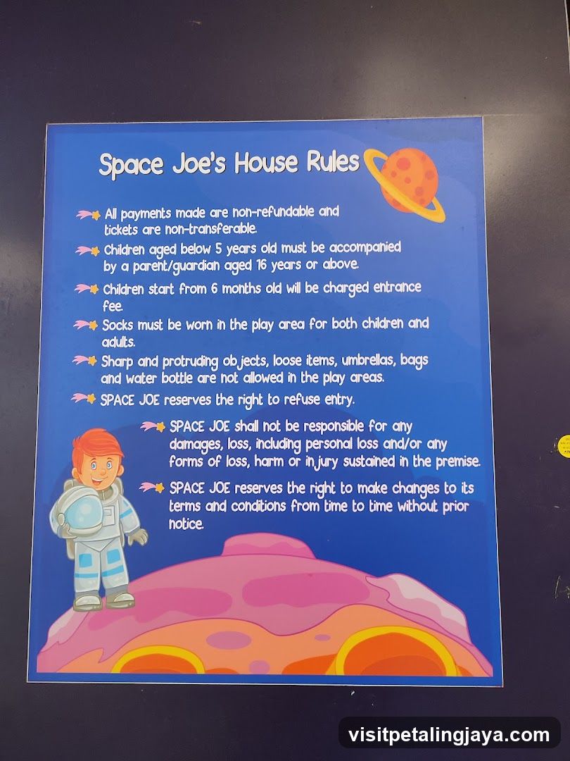 Space Joe's House Rules
