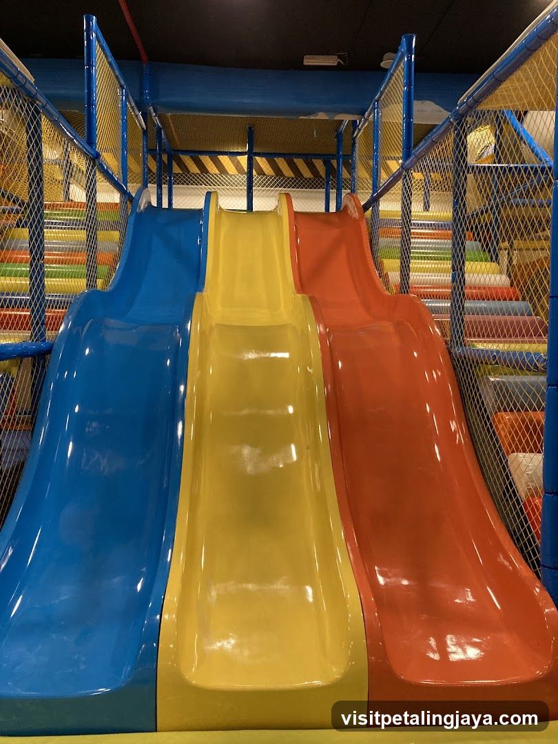 Colorful Indoor Play Slides