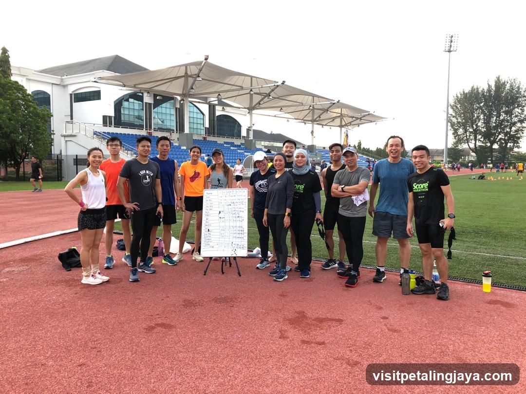Group at Sports Track