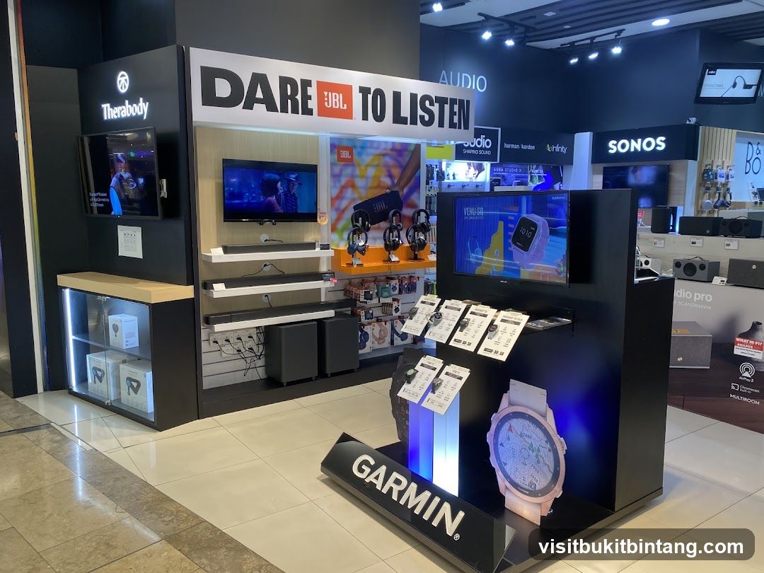 Electronics Store Display