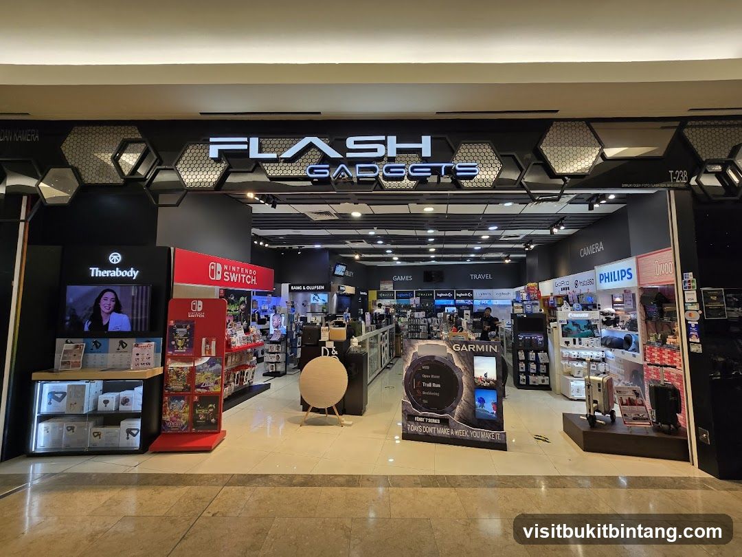 Flash Gadgets, The Gardens Mall