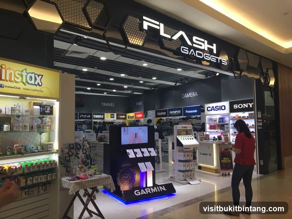 Flash Gadgets, The Gardens Mall