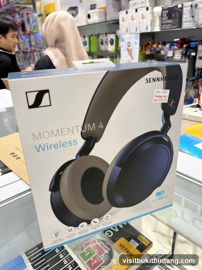 Sennheiser Momentum 4 Wireless Headphones Box