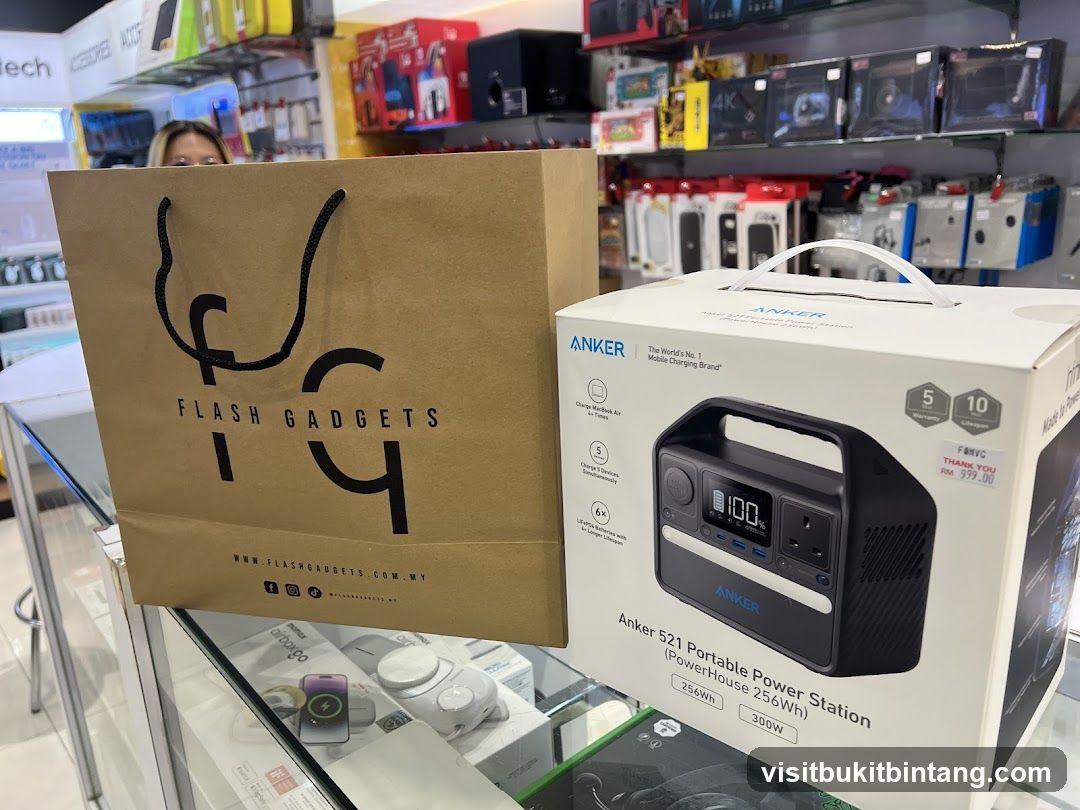 Flash Gadgets Store Display