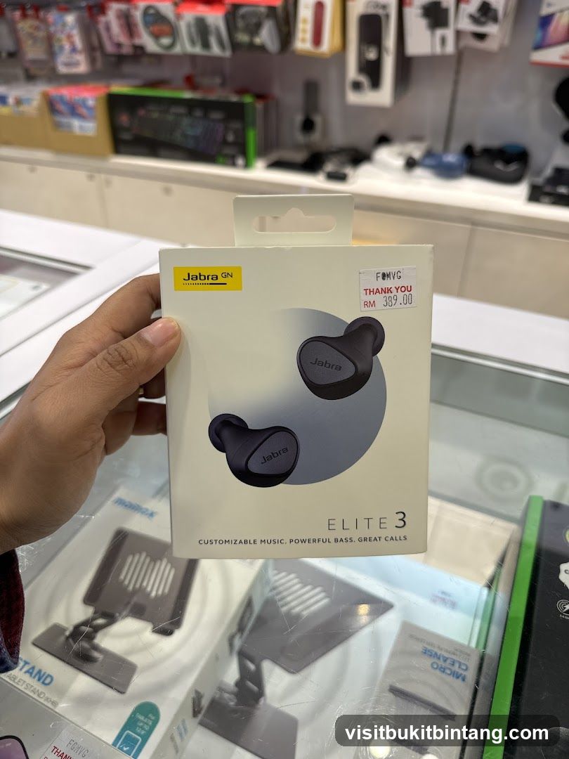Jabra Elite 3 Earbuds Box