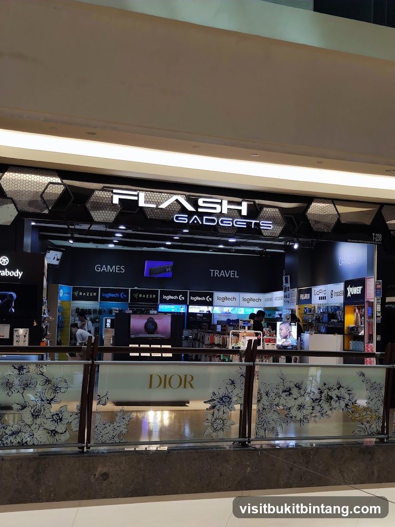 Flash Gadgets, The Gardens Mall