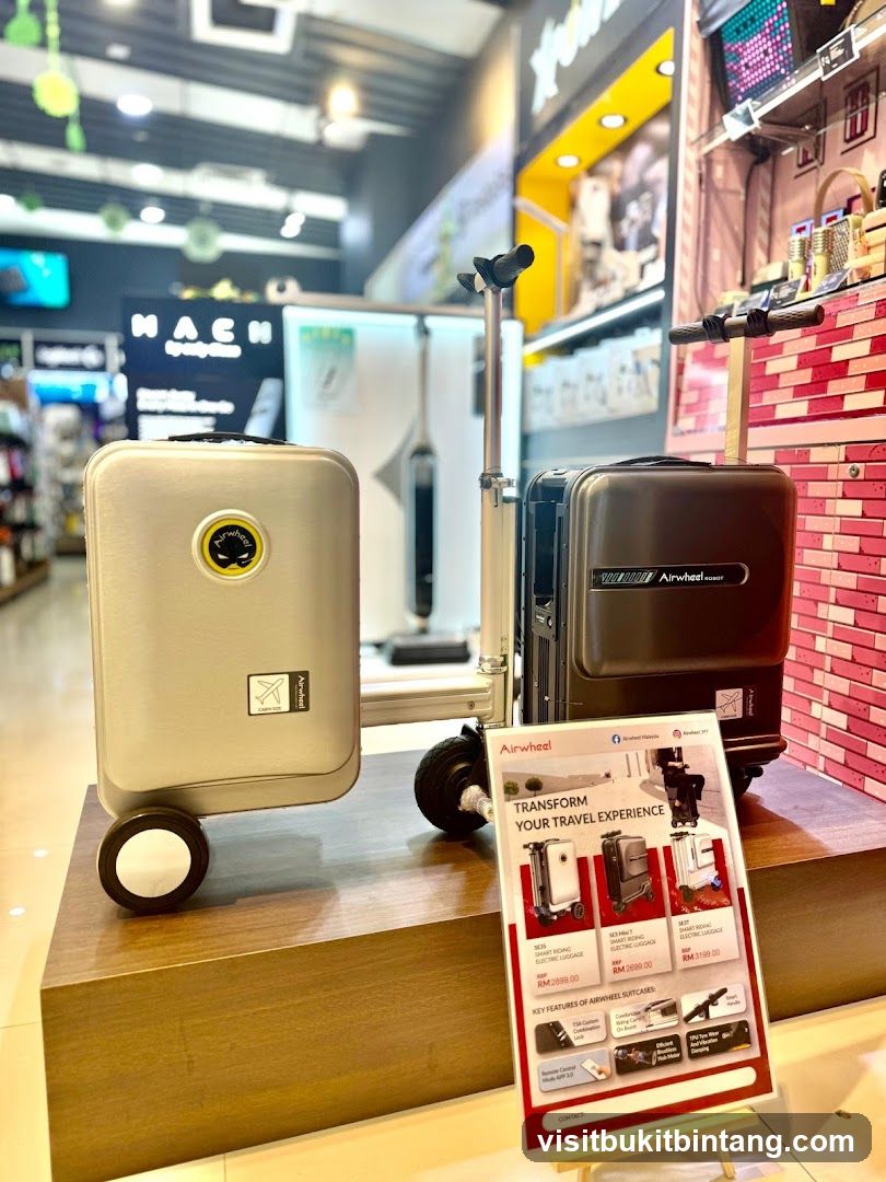 Airwheel Luggage Display