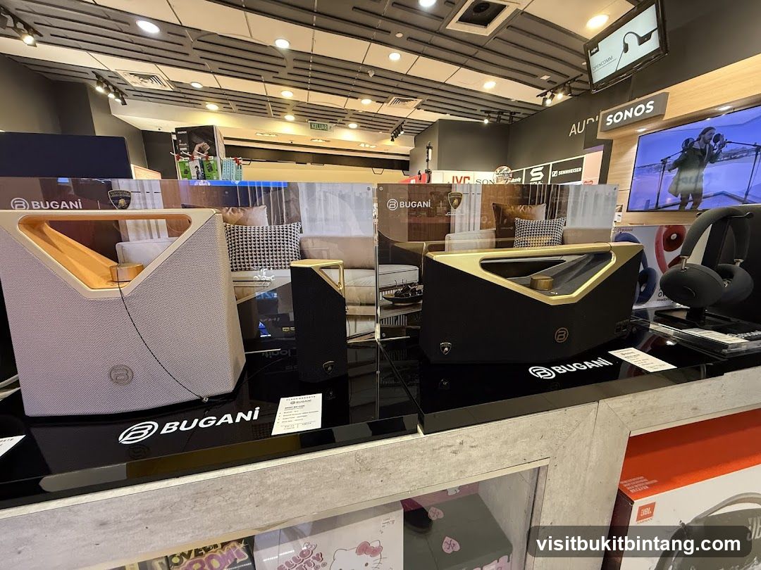 Bugani Speakers Display