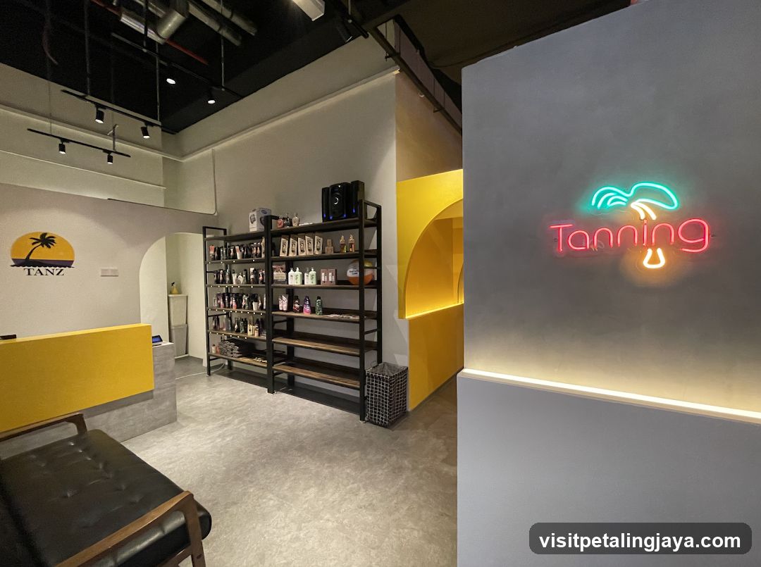 Tanning Salon Interior
