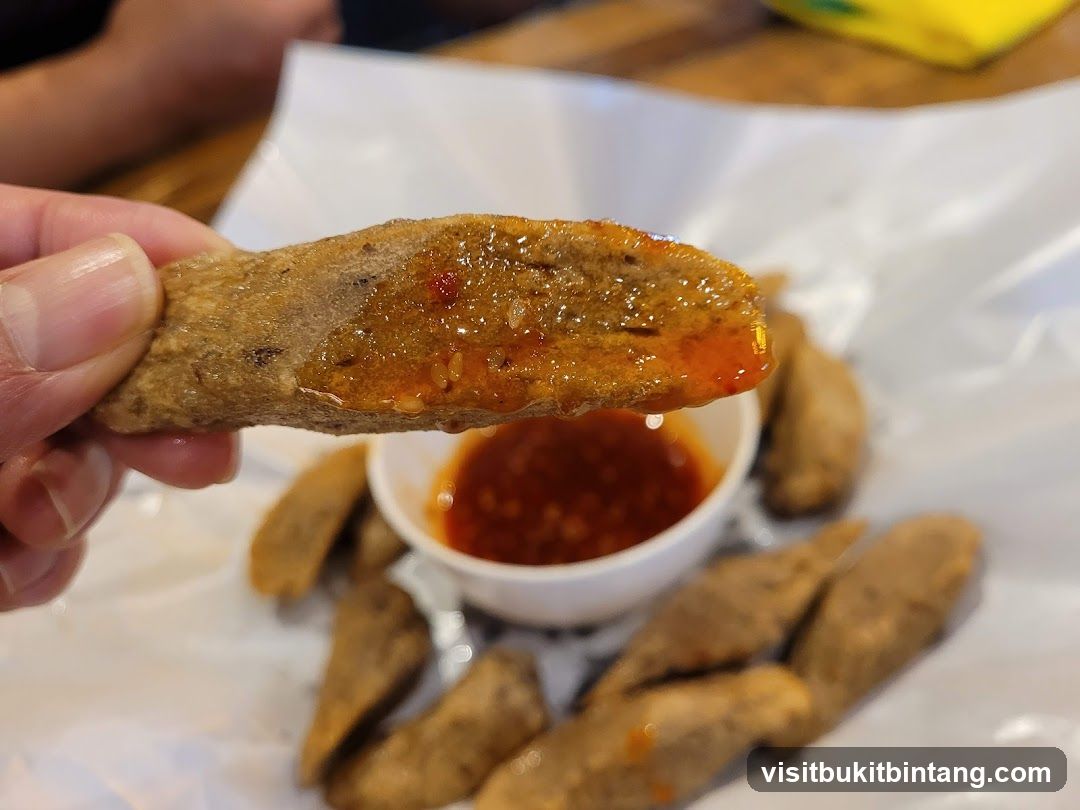 Fried Fish Cakes with Chili Sauce