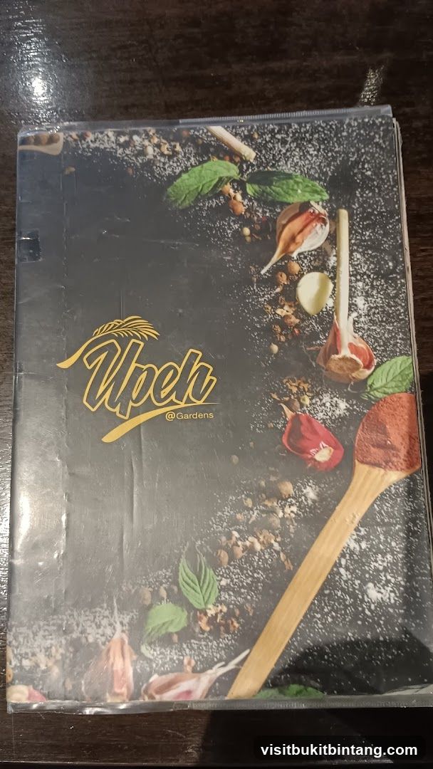 Upeh @ Gardens Menu