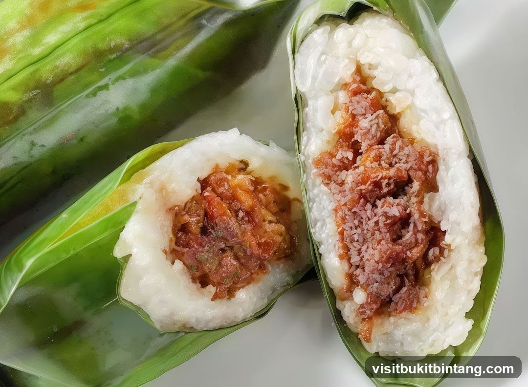 Sticky Rice Parcels