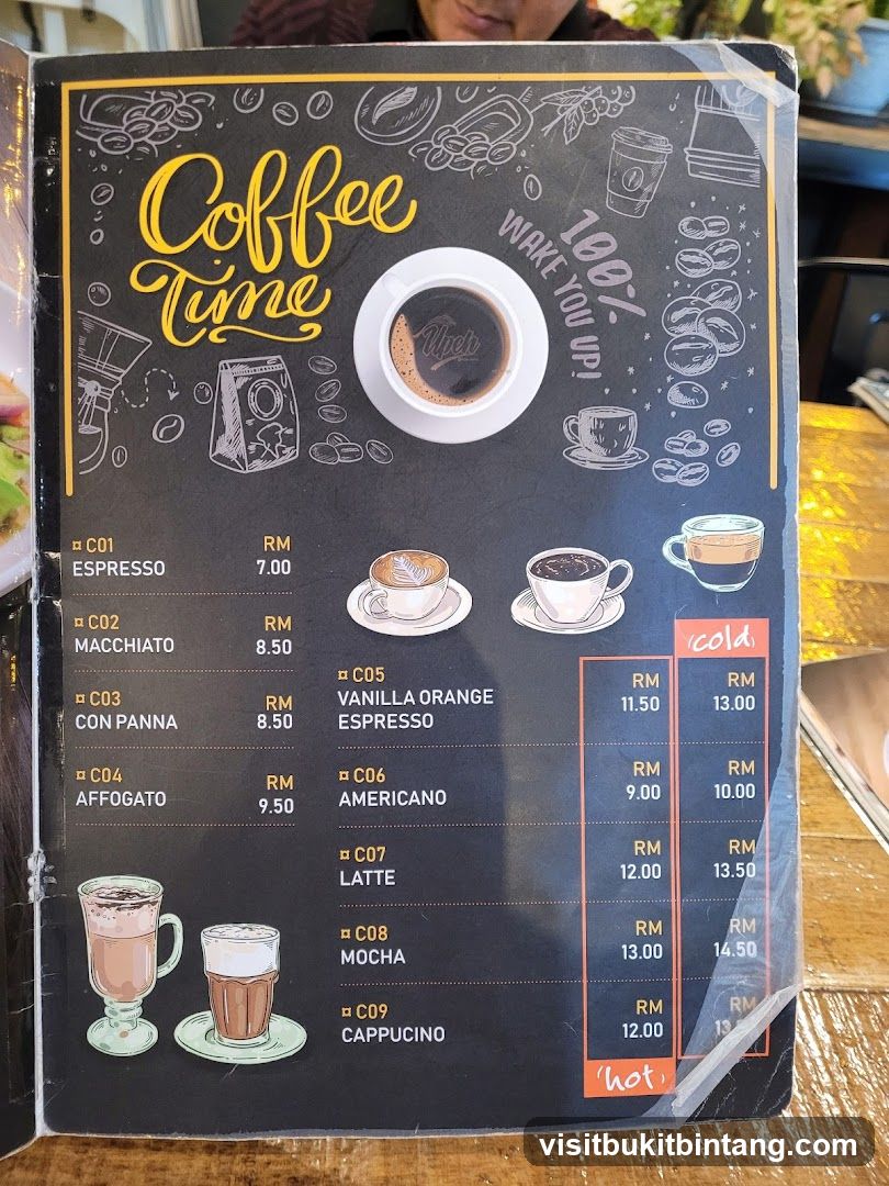 Coffee Time Menu