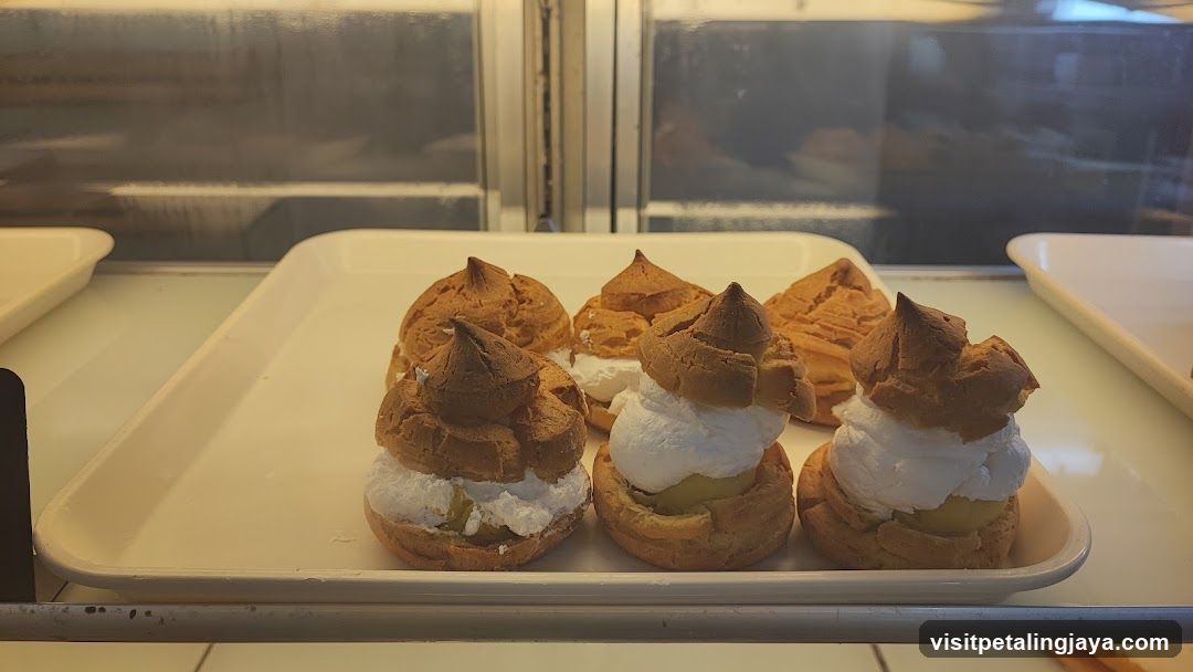 Puff Pastry Desserts Display