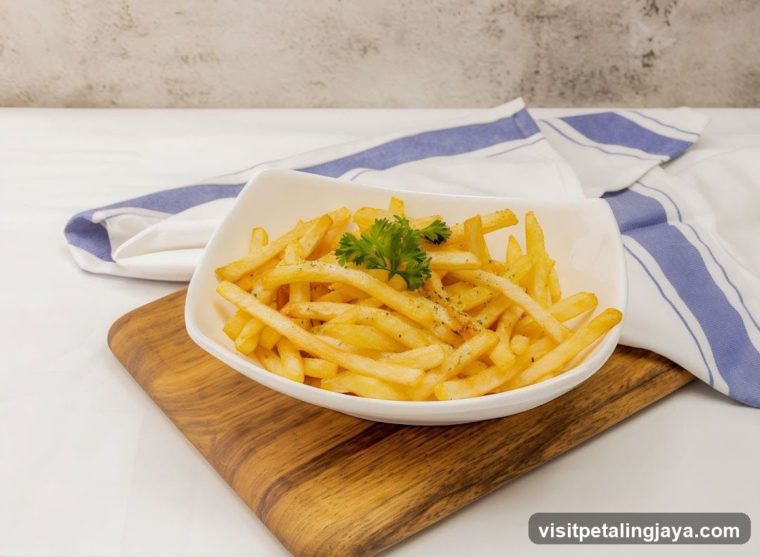 Fries with Parsley