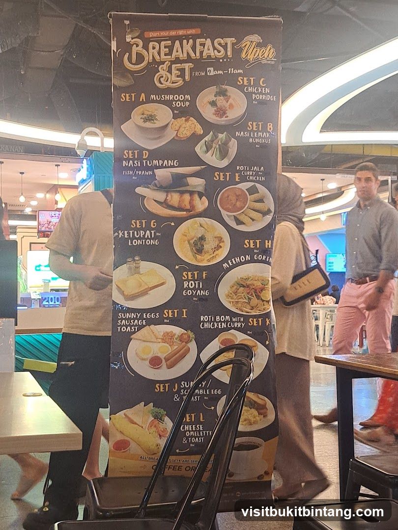 Breakfast Set Menu