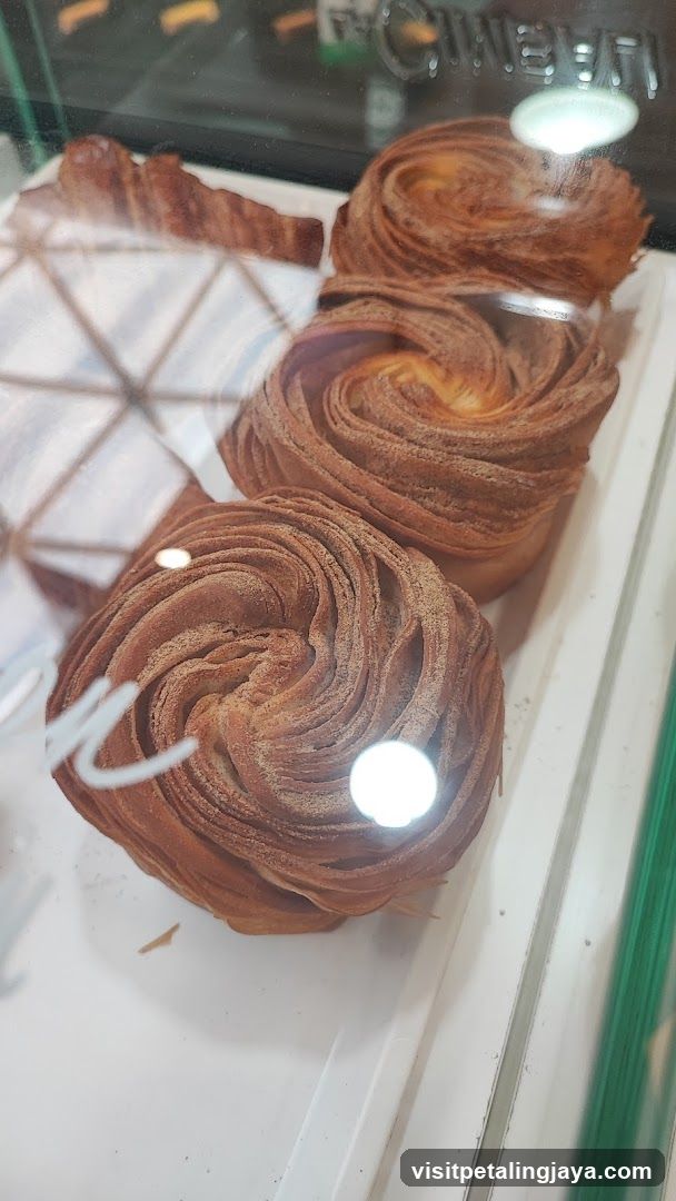 Pastries in Display Case