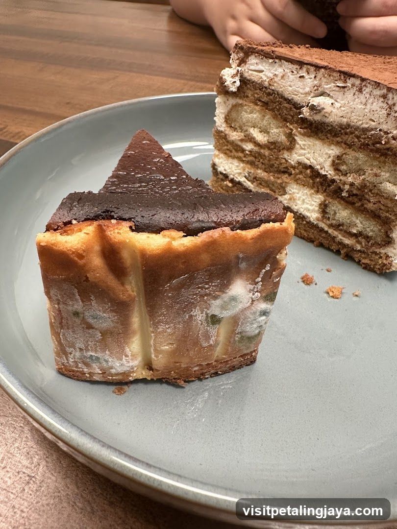 Cake Slices on a Plate