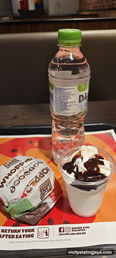 Burger King Meal Tray
